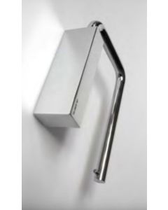 Frost Design Q301414525 Quadra Toilet Roll Holder 3 Zinc Brass Polished Chrome