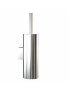 Frost Design Q302336510 Quadra Round toilet brush, Wall mounting, Stainless steel