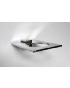 Frost Design Quadra Q3032.090.25 Shelf 4 90 mm with Clamp in Polished Chrome
