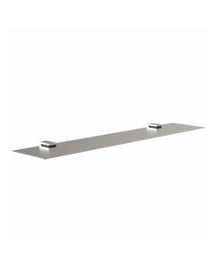 Frost Design Q303360010 Quadra Shelf 5 Zinc / Brass Brushed Stainless 600 mm