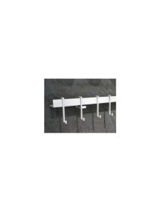 Frost Design Q3038.004.45 Quadra Hook 9 Pieces a Set Natural Anodized Aluminum