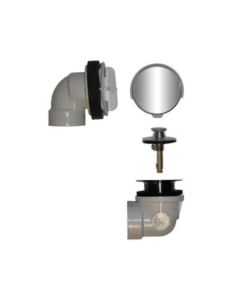 LSP Specialties R-0987 3-3/8" Dia Rapid Fit Brass Lift & Turn Drain in Oil Rubbed Bronze