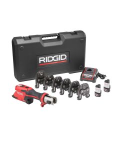 Ridgid 78148 RP 251 Compact Press Tool Kit with 12 Voltage Batteries & Charger (Includes 1/2" to 1-1/4" ProPress Jaws)