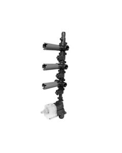 Zucchetti R99632.1900 Thermostatic 3/4" Shower Valve Rough Mixer with 3 Volume Controls
