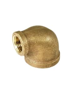 3" X 1 1/2" Brass Reducing 90° Elbow