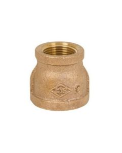 1" X 1/2" Brass Reducing Coupling