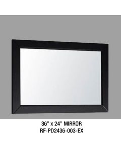 Madeli RF-PD2436-003-WA Elegant - 24"/36" H Framed Mirror in Ash Grey