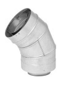 Rheem RTG20151B-1 3 Inch & 5 Inch Concentric 45 Degree Elbow