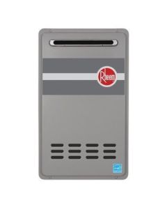 Rheem RTG-95XLN-1 RTG 199 Input MBtu Low Nox Outdoor Residential Natural Gas Tankless Water Heater - 12 Year Warranty