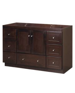 Ronbow 081948-3-W01 Modular Shaker 48 Inch Vanity Cabinet With Wood Doors in White V4821-W01