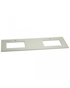 Ronbow 365562-1D-Q01 Universal TechStone 62 x 19 Vanity Top - 3/4 Thick