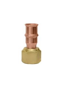 RLS 3291080000111 1/2" SAE Flare Adapter Press Refrigeration Fitting