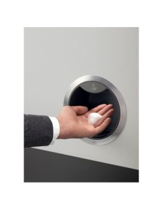 Vola RS-10F/B-27 Electronic Soap Dispenser in Matte Black