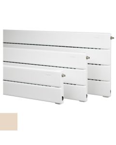 Runtal UF-2-60 Baseboard Radiator, 2 Tiers, 6" x 60" (5 Ft.) in Almond, 3000 BTU Output, AB Connection