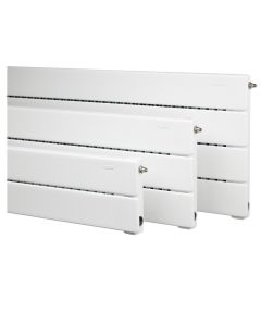 Runtal UF-3-72 Baseboard Radiator, 3 Tiers, 9" x 72" (6 Ft.) in White, 4620 BTU Output, AB Connection run uf3- 72-9010 bbd(comma)wht