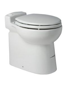 Saniflo 023 Sanicompact One Piece Floor Mounted Toilet With Macerator Built Into The Base In White