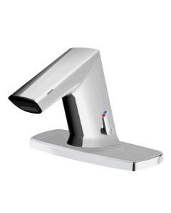 Sloan 03324206 Basys EFX-350-4-BAT-ISM-CP-1.5GPM-IR-FCT Battery Powered Deck Mounted Low Body Sensor Faucet in Polished Chrome