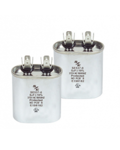 Smart Electric SE337-O Single Oval Run Capacitor 3 MFD 370 V