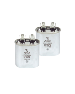 Smart Electric SE537-O Single Oval Run Capacitor 5 MFD 370 V