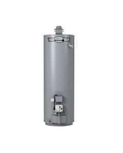 AO Smith GCF-40 ProLine® XE 40 Gallons, 40 Input MBtu, High Efficiency Flue Damper, Non Condensing, Tall, Residential Natural Gas Water Heater, Atmospheric Vent, Indoor, 6 Year Warranty