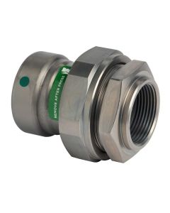 Mueller CP11425 Carbon Steel Press Union Female P x FPT, 1 1/4"