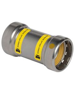 Mueller CP01909G Carbon Steel Press GAS Coupling No Stop P x P, 2"