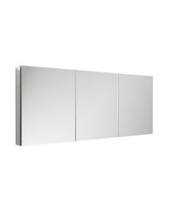 Flawless SPOCAB6036 Mirrored Medicine Cabinet 60" W X 36" H X 4" D having 3 Doors (each door measuring 20 inches)