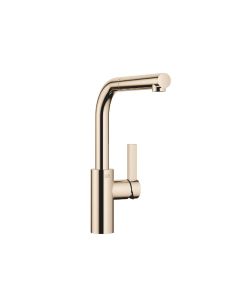 Dornbracht 33840790-470010 Elio 1.5 GPM Single-Lever Kitchen Faucet with Pull-Out Spout in Champagne Finish (22kt Gold)
