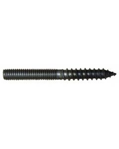 Steel Coach Screw Rod 3/8" x 4 1/2"