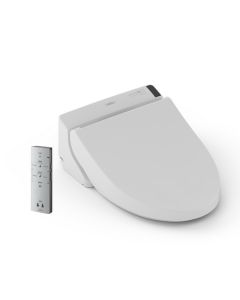 Toto SW2043R#01 WASHLET® C200 Electronic Bidet Toilet Seat with PREMIST and SoftClose® Lid Round in Cotton White
