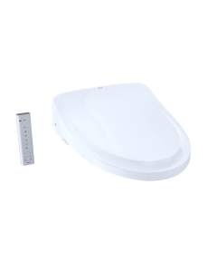 Toto SW3054AT40#01  Elongated Classic WASHLET®+ S550e Electronic Bidet Toilet Seat with EWATER+ Wand Cleaning in Cotton White