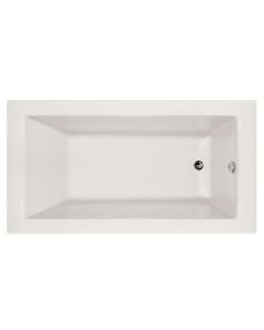 Hydro Systems SYD6632ATO-WHI-RH Designer Collection Sydney 66" X 32" Acrylic Alcove Bathtub Right Hand Drain in White