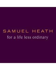 Samuel Heath P2180-PB O Rose, P Lever Mortise Lock, 2.38" in Polished Brass