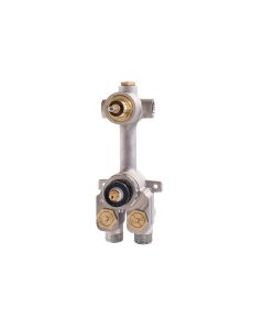 Aquabrass ABSVT12123 Turbo Thermostatic Valve with 2 or 3-Way Diverter