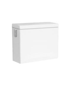 Icera T-3690.01 MUSE II 1.28 GPF Reversible Toilet Tank in Gloss White with Trip Lever in Polished Chrome (Bowl Sold Separately)