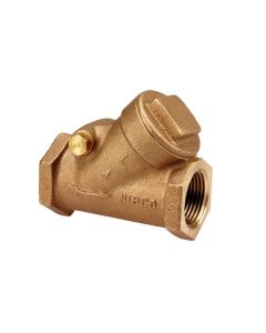 Nibco NL74005 NIBCO T-413-Y Cast Bronze Check Valve, Silent Check, Class 125, PTFE Seat, 3/8" Female NPT Thread (FIPT)