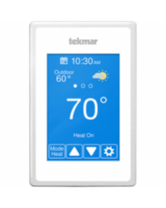 Tekmar 562 WiFi Thermostat, Two Stage Heat, One Stage Cool, Fan