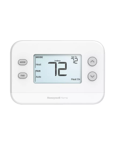 Honeywell TH1110U4000/U FocusPRO® N100 Non-Programmable Thermostat 1H/1C Compatible in White