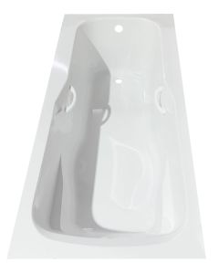 Bain Ultra Thalassa 60 Soaker 72" x 33" Customizable Bath Tub in White