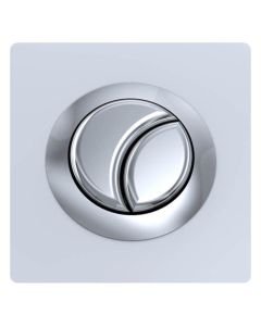 Toto THU736#CP-A Aquia Iv Push Button Assembly One Piece in Polished Chrome