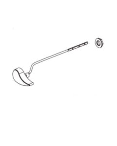Toto THU808#PB-A Trip Lever in Polished Chrome