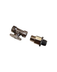 Toto THU859 Straight Shutoff Valve with Remote Button Washlet Connection Kit