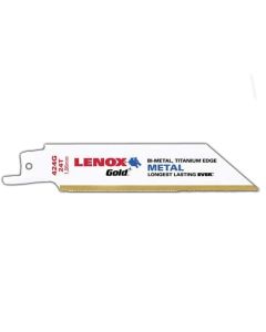 Lenox Gold Metal Reciprocating Saw Blade 8" 18 TPI