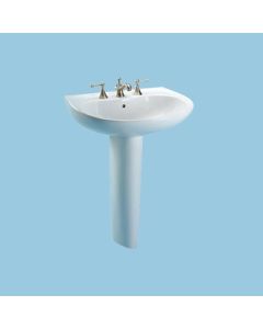 Toto LPT242.4G#11 Prominence Pedestal Lavatory 4 Inch CC-in Colonial White