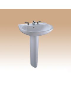 Toto LT241G#03 Supreme Lavatory only Sanagloss Single Hole Faucet Mount in Bone