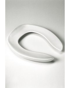 Toto SC534#01 Elongated Open Front Commerical Toilet Seat without Lid in Cotton White
