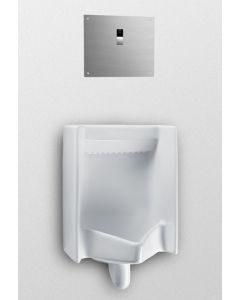 Toto UT447EV#01 Commercial Back Spud Inlet High Efficiency Urinal 0.5 Gpf - Ada Compliant In Cotton White