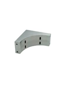 Flaminia TS02/52 Twin Corner Wall Fixing Bracket for Basin in Polished Steel