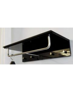 Frost Design U3010 Wardrobe Wall / Coat Rack in Walnut Brushed