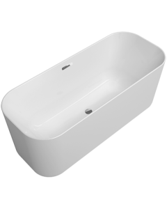 Villeroy &  Boch UBQ177FIN7A100F401 Finion 66 7/8" L x 27 1/2" W X 19 7/8" H Free-Standing Bathtub Duo in White Alpin